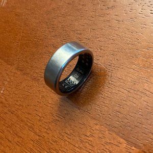 Oura Ring Gen 3 Heritage Silver Size 8